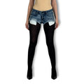 MICRO JEAN SHORTS