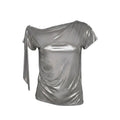 VIDUSSA GREY SHINY SKIRT