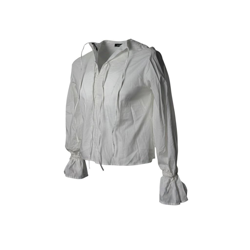 WHITE SAILOR TOP