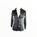 METALIC BUTTON DOWN