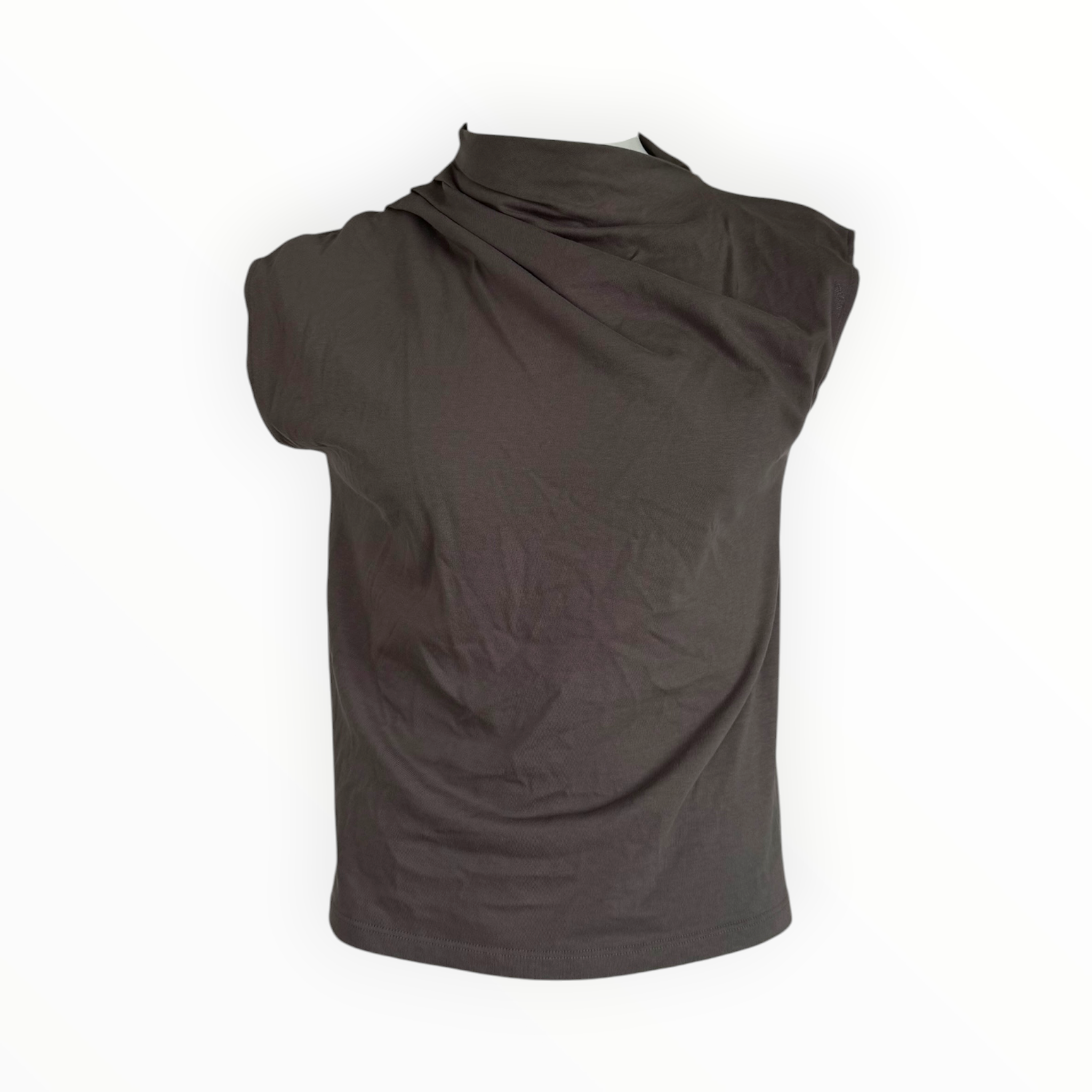 GREY SHOULDER TANK