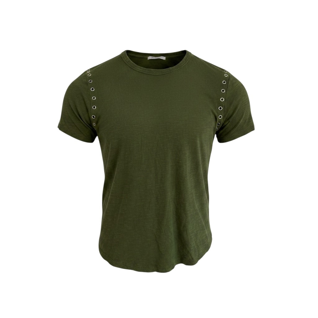 GREEN ACCEN TOP