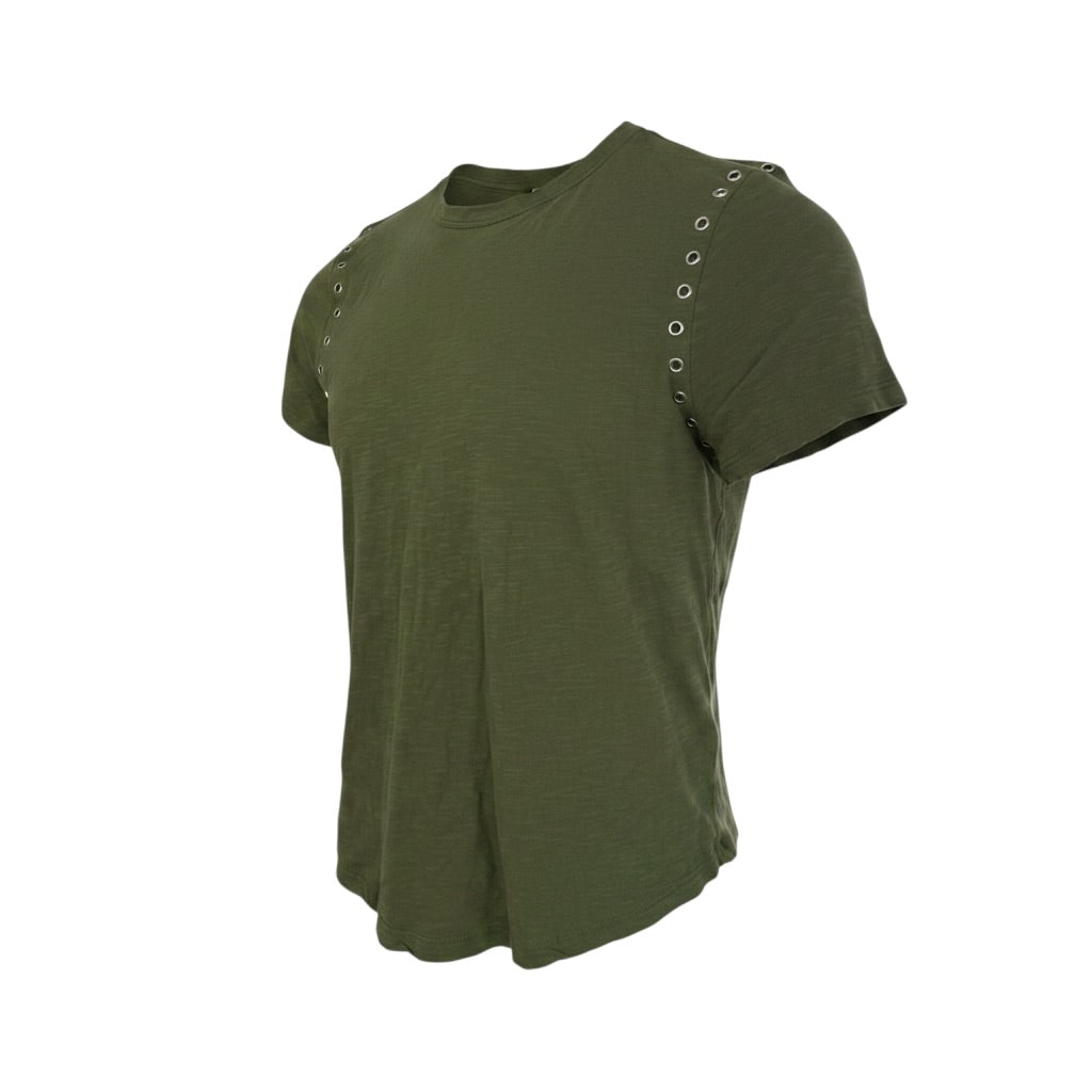 GREEN ACCEN TOP