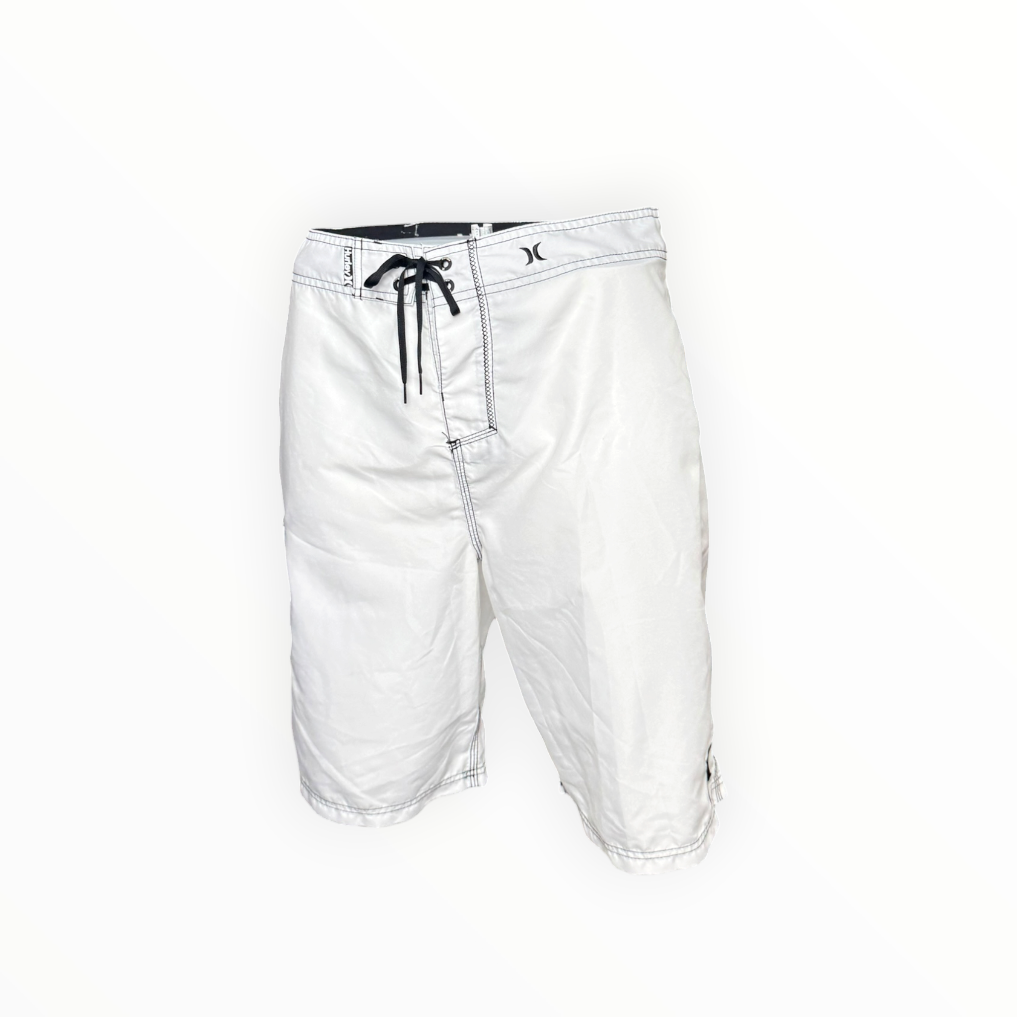 HURLEY WHITE BOARD-SHORTS