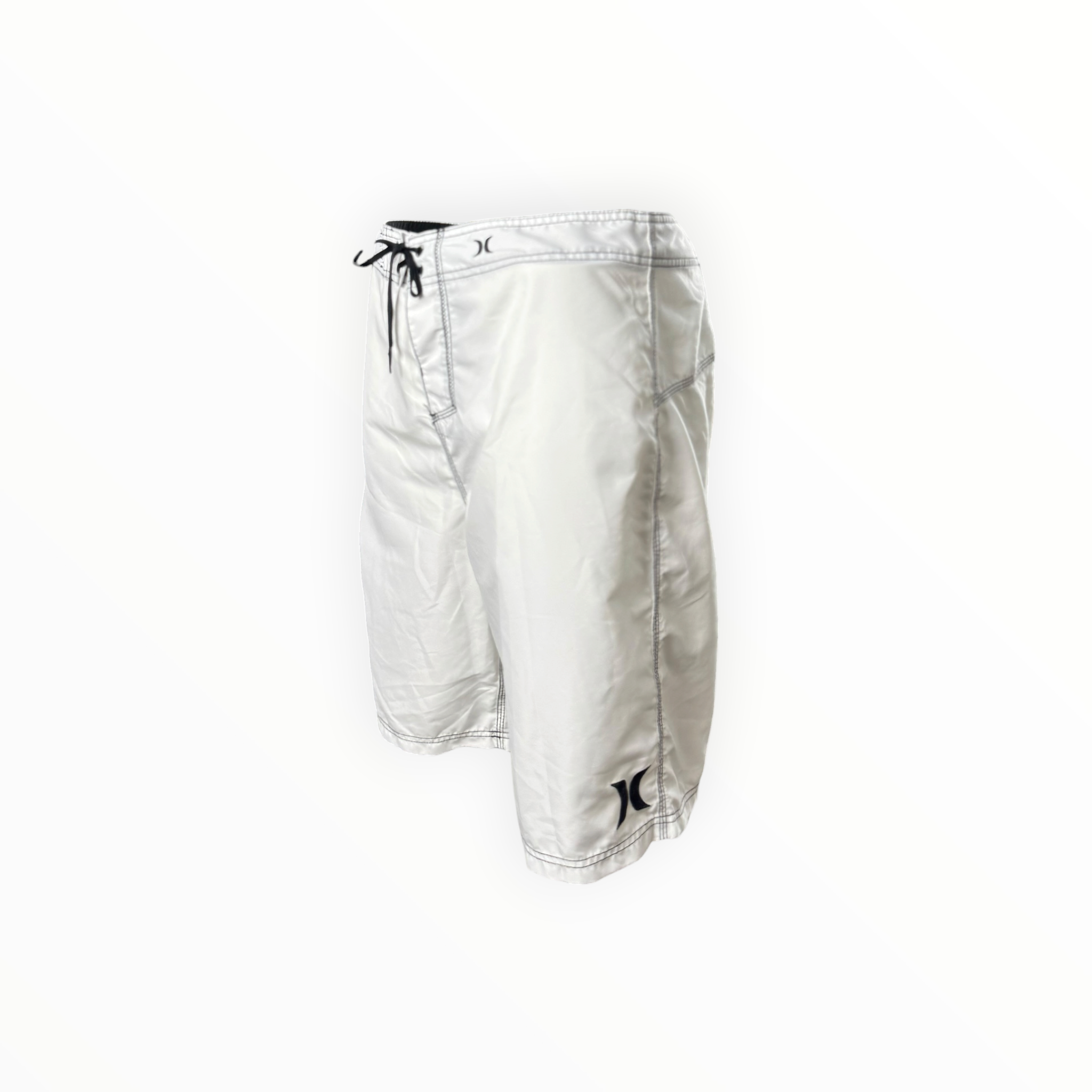 HURLEY WHITE BOARD-SHORTS