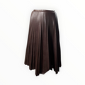 BANANA REPUBLIC BROWN LEATHER SKIRT
