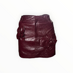 ANEWSTA LEATHER SKIRT