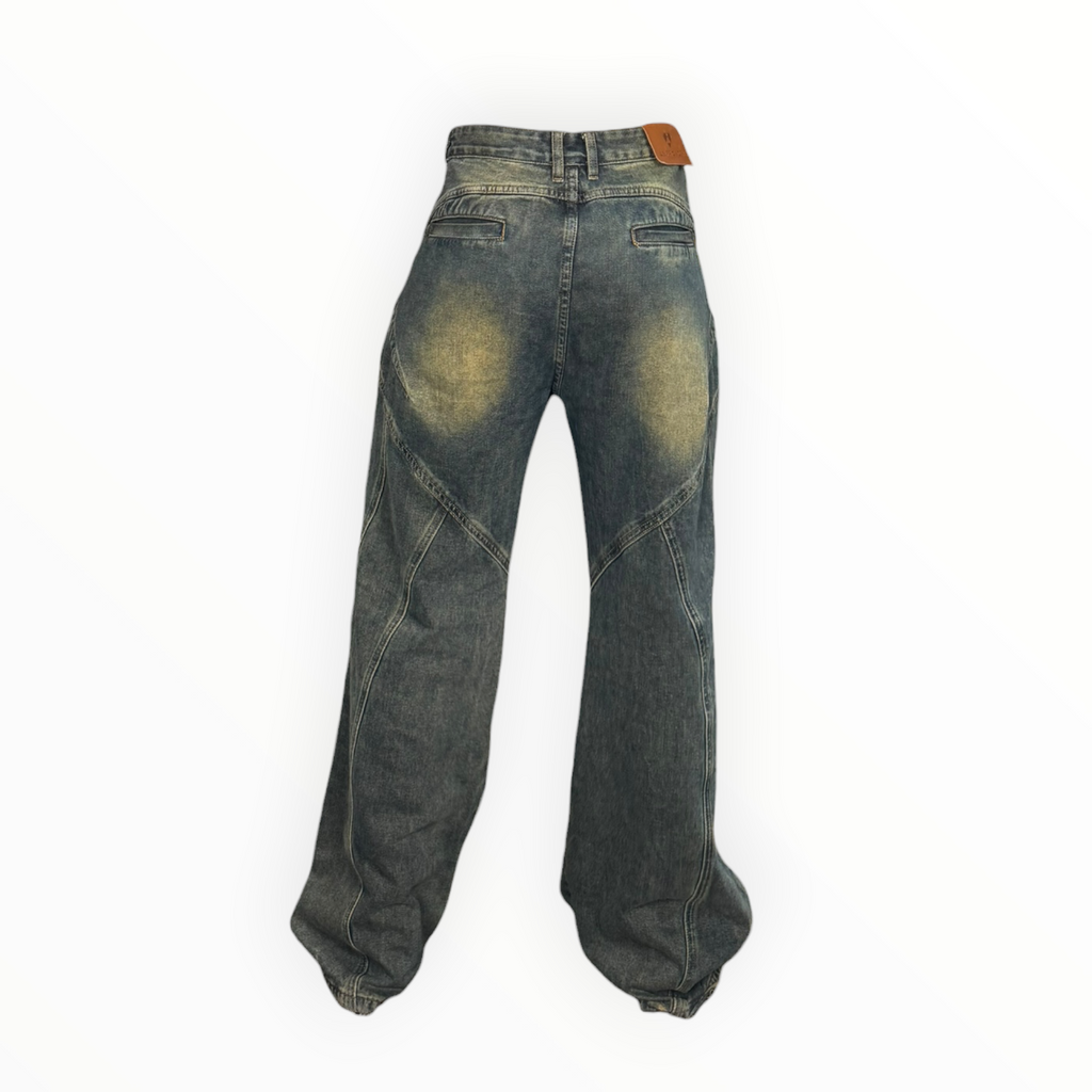 WIDE LEG LIGHT WASH