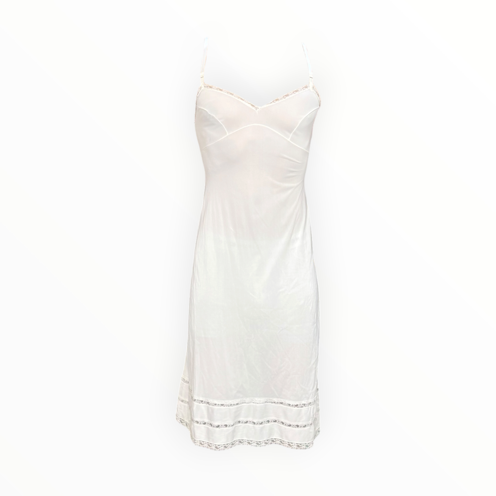 SILK WHITE DRESS