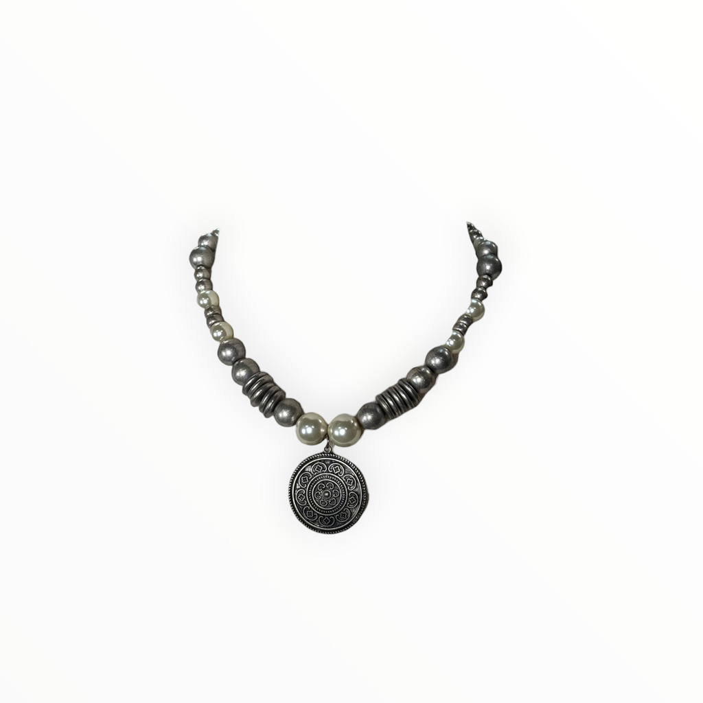 COIN PEARL NECKLACE