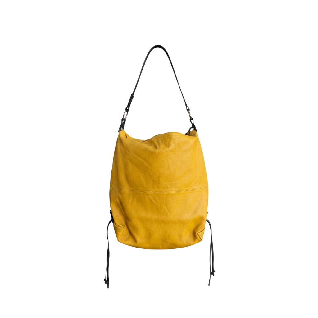 YELLOW BERGE PURSE