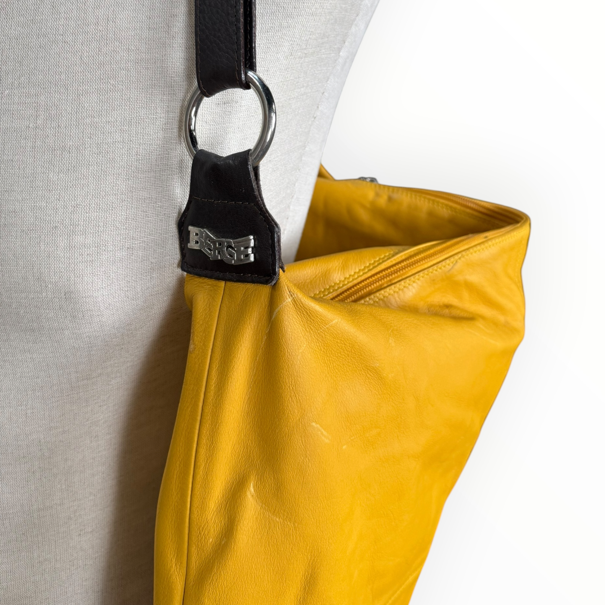 YELLOW BERGE PURSE