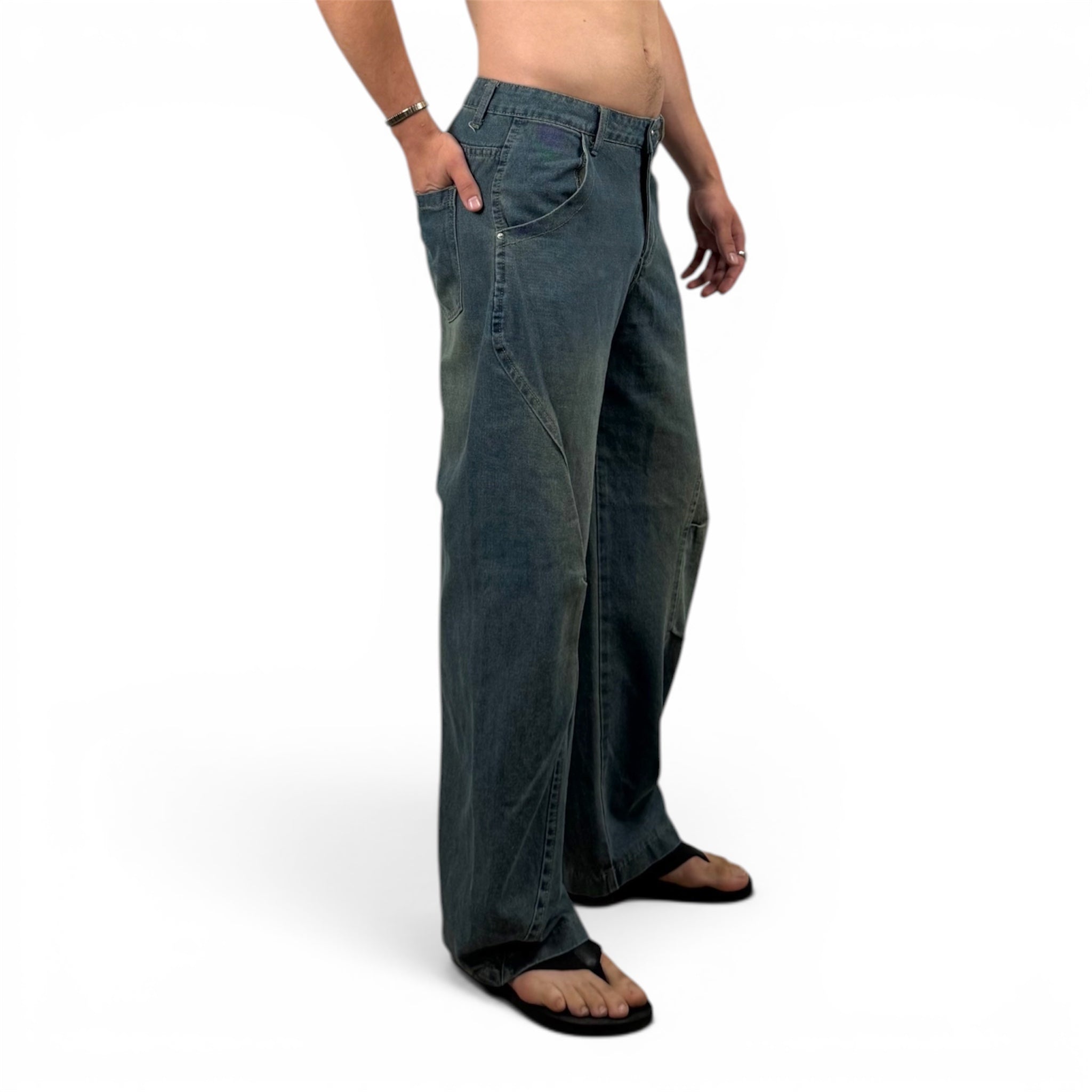 WIDE LEG JEANS