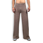 STRIPED BELL BOTTOM SWEATS