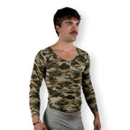 CAMO COMPRESSION SWEATSHIRT