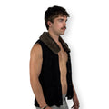 KNITTED FUR VEST