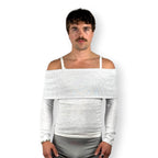 OFF THE SHOULDER SWEATER