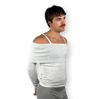 OFF THE SHOULDER SWEATER