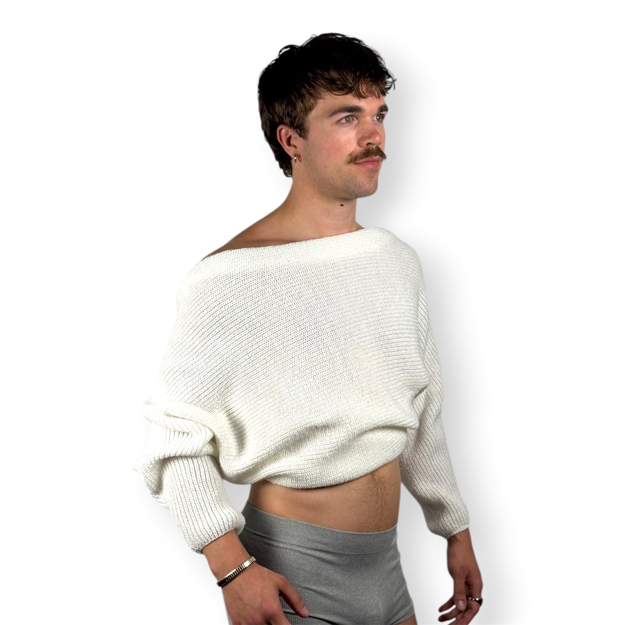 KNITTED ARM SLEEVES