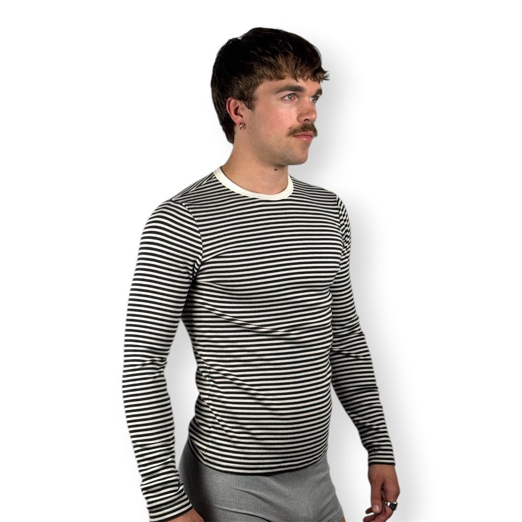 STRIPED SWEATSHIRT