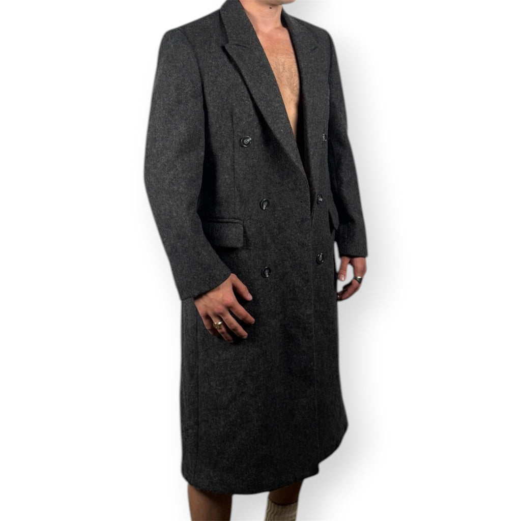 SINCHED GREY TRENCH
