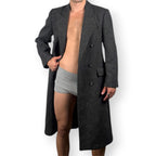 SINCHED GREY TRENCH