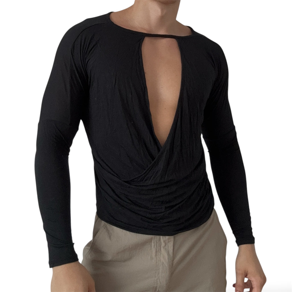 OPEN CHEST LONG SLEEVE