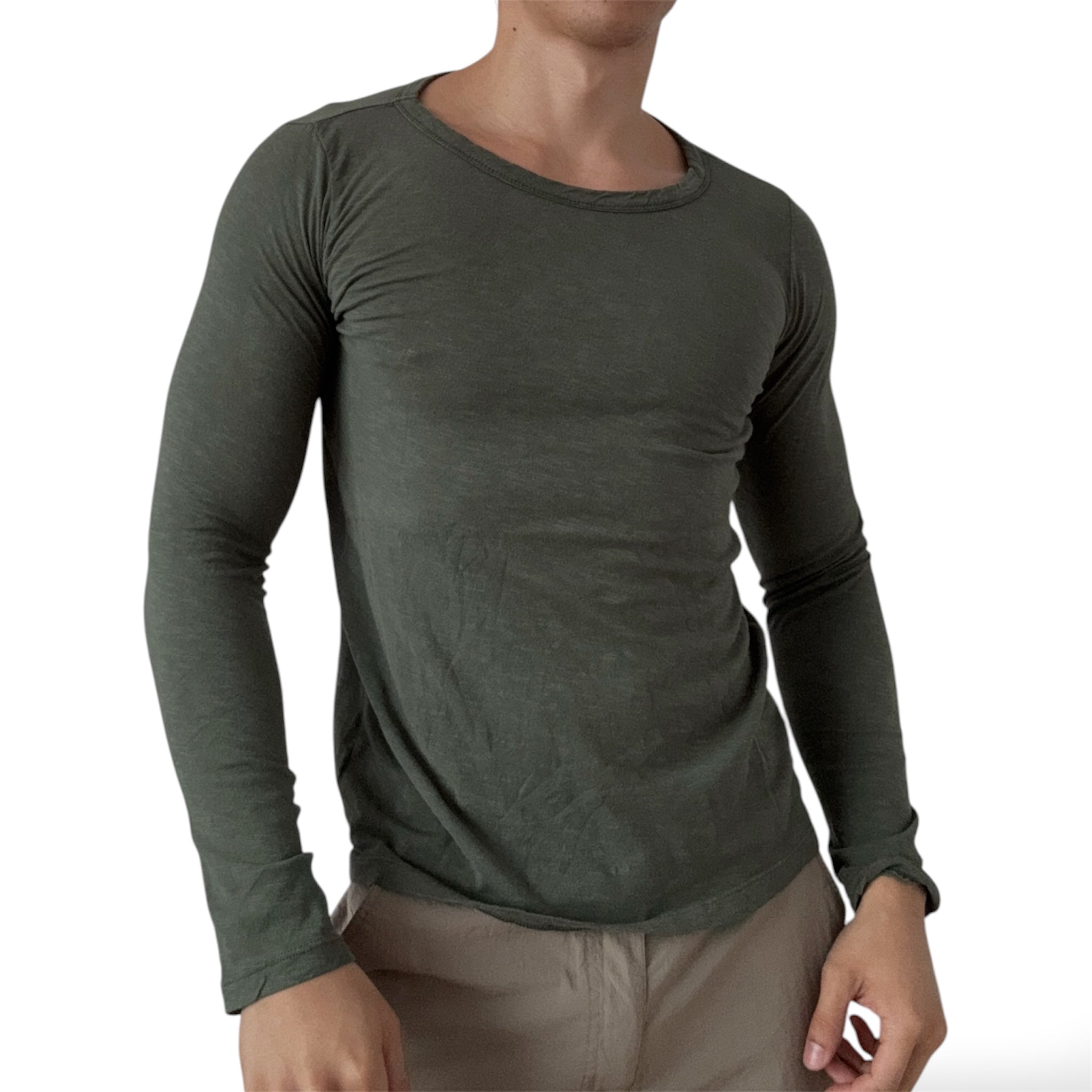 VELVET LONG SLEEVE T-SHIRT
