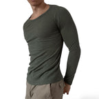 VELVET LONG SLEEVE T-SHIRT