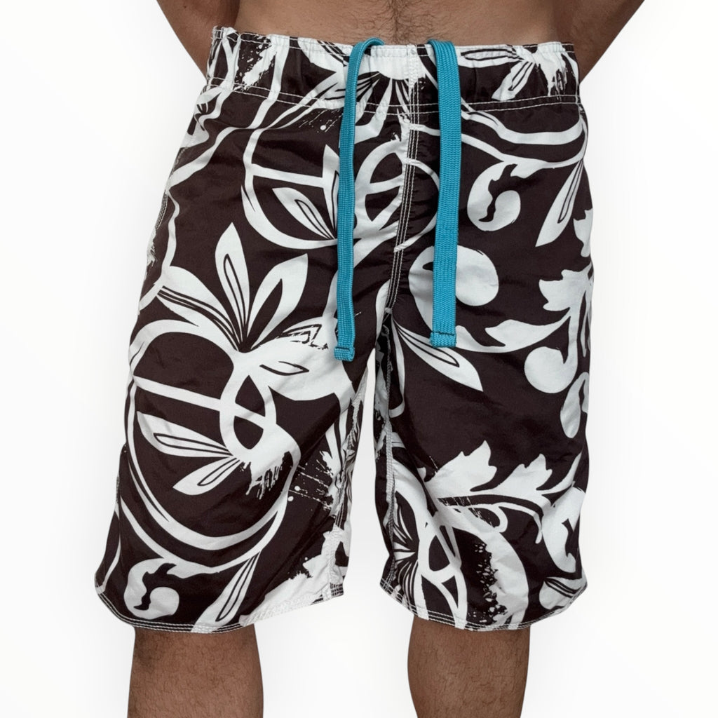 BROWN BOARD SHORTS