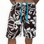 BROWN BOARD SHORTS