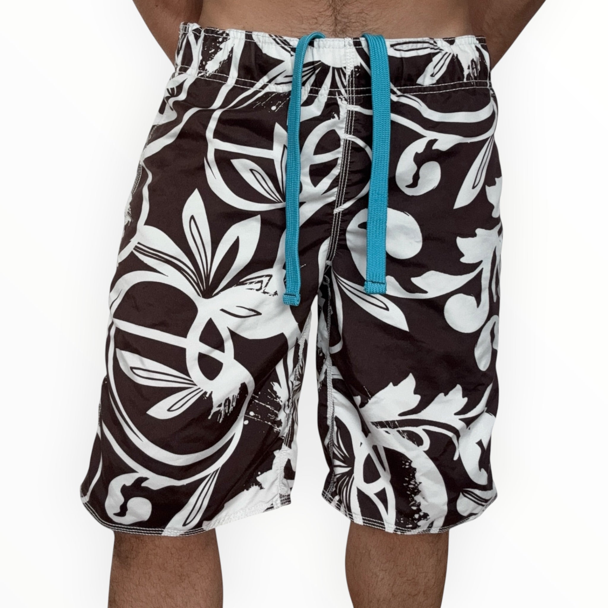 BROWN BOARD SHORTS